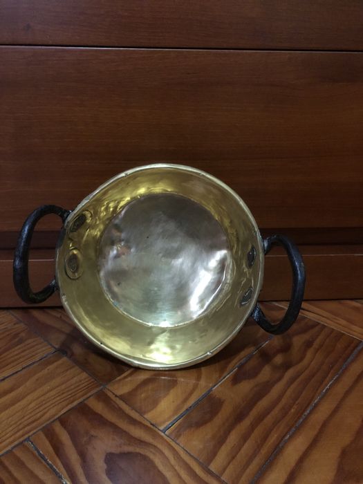 Conjunto de 3 tachos de cobre