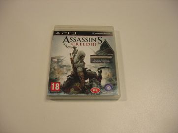 Assassins Creed 3 III PL - GRA Ps3 - Opole 1281