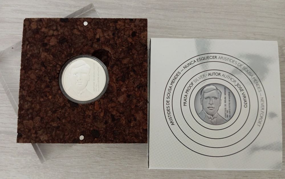 Moeda Prata Proof, Aristides de Sousa Mendes