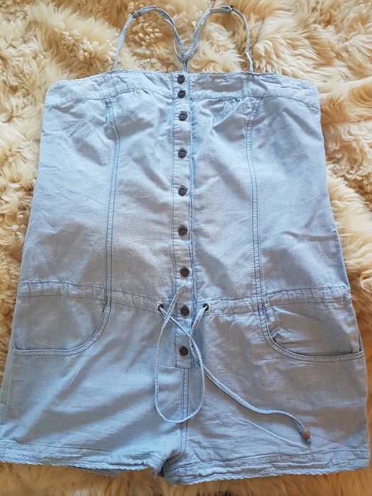 Jeansowy kombinezon roz. M
