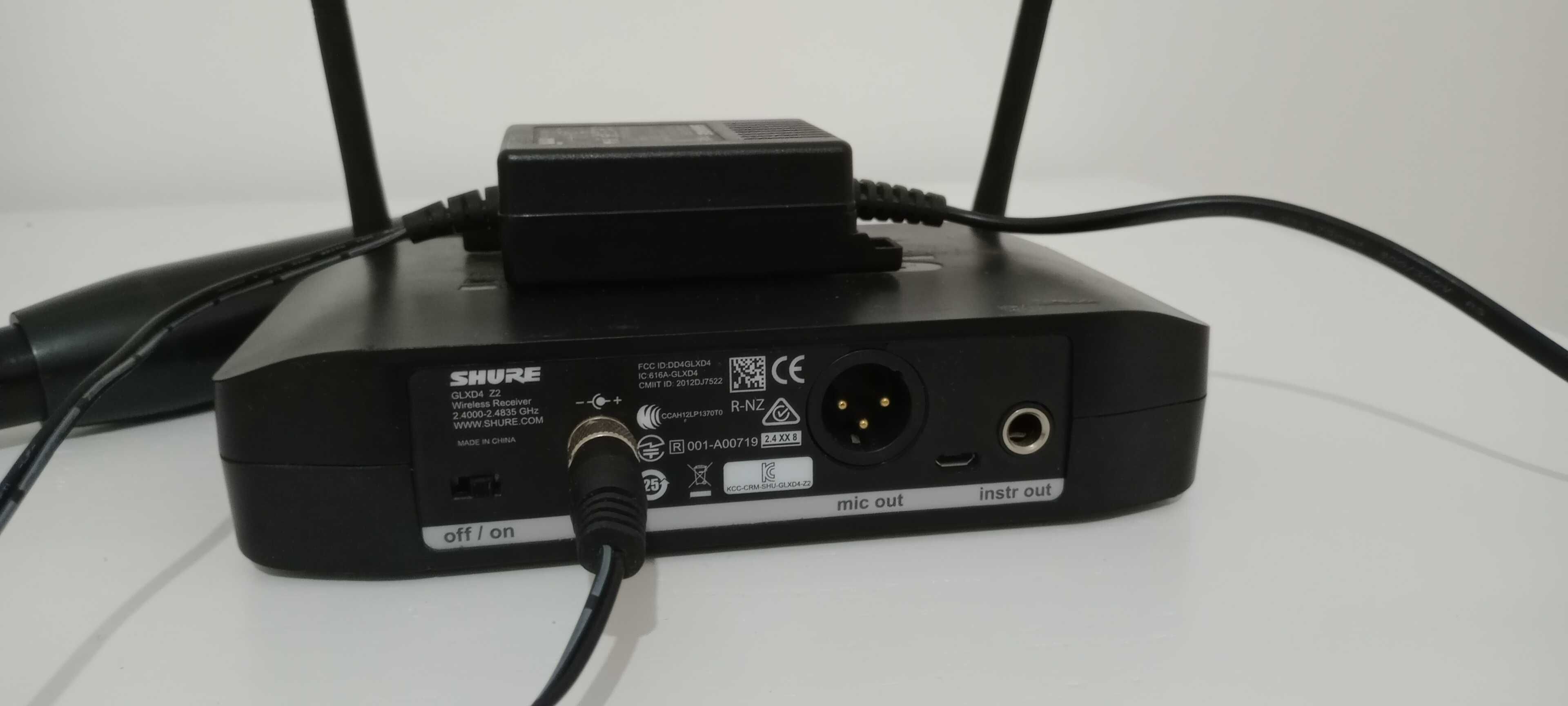 Microfone Sem Fios Shure GLXD24 / Beta 58A - Seminovo
