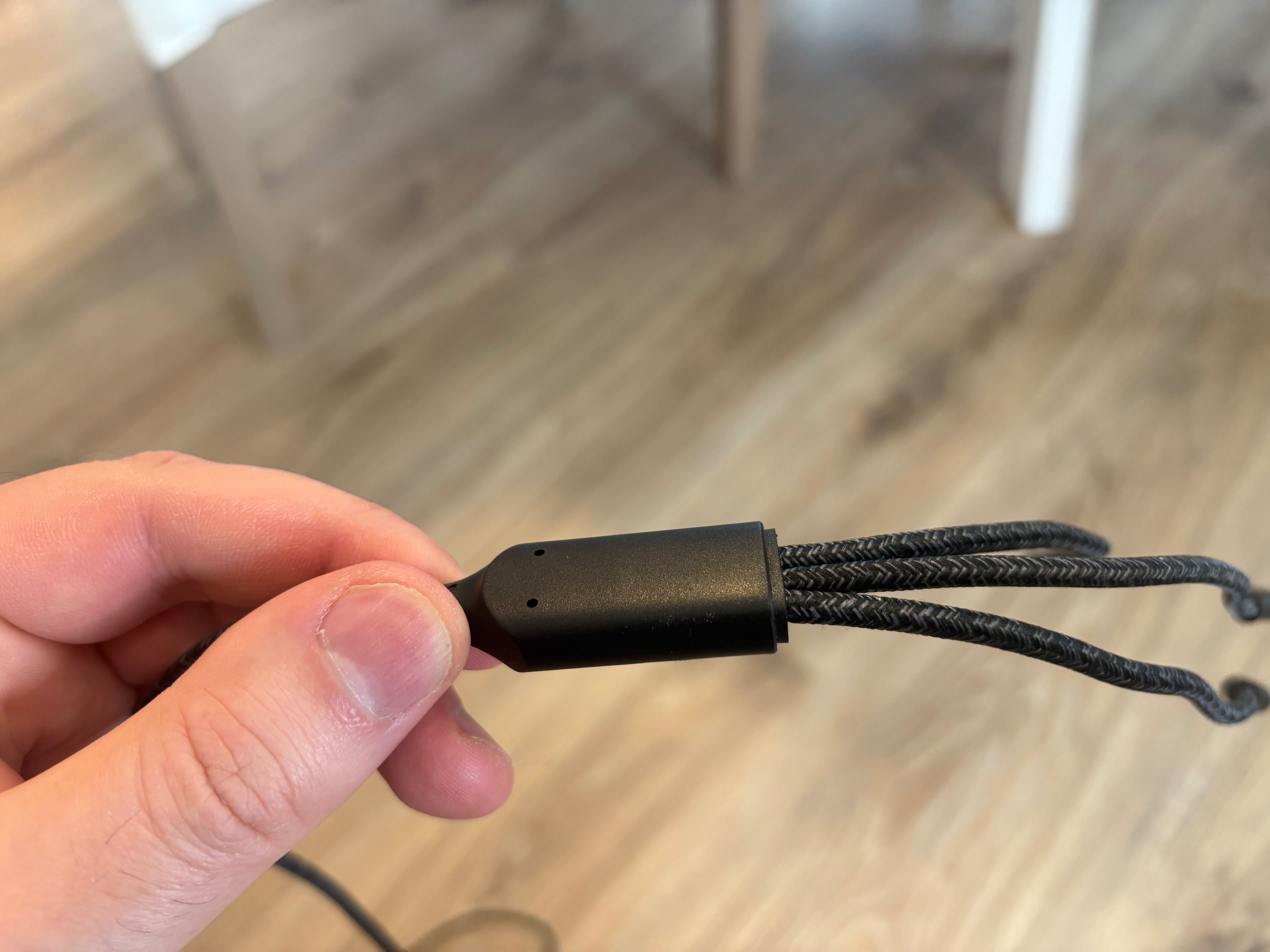 Kabel USB - Micro USB/USB-C/Lightning 3w1