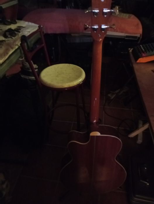 Guitarra baixo boa impecavelharley benton