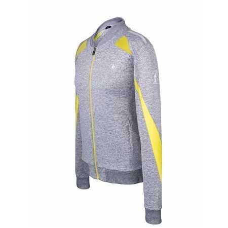 Bluza FP JAGER szary mel-limonka 36/S