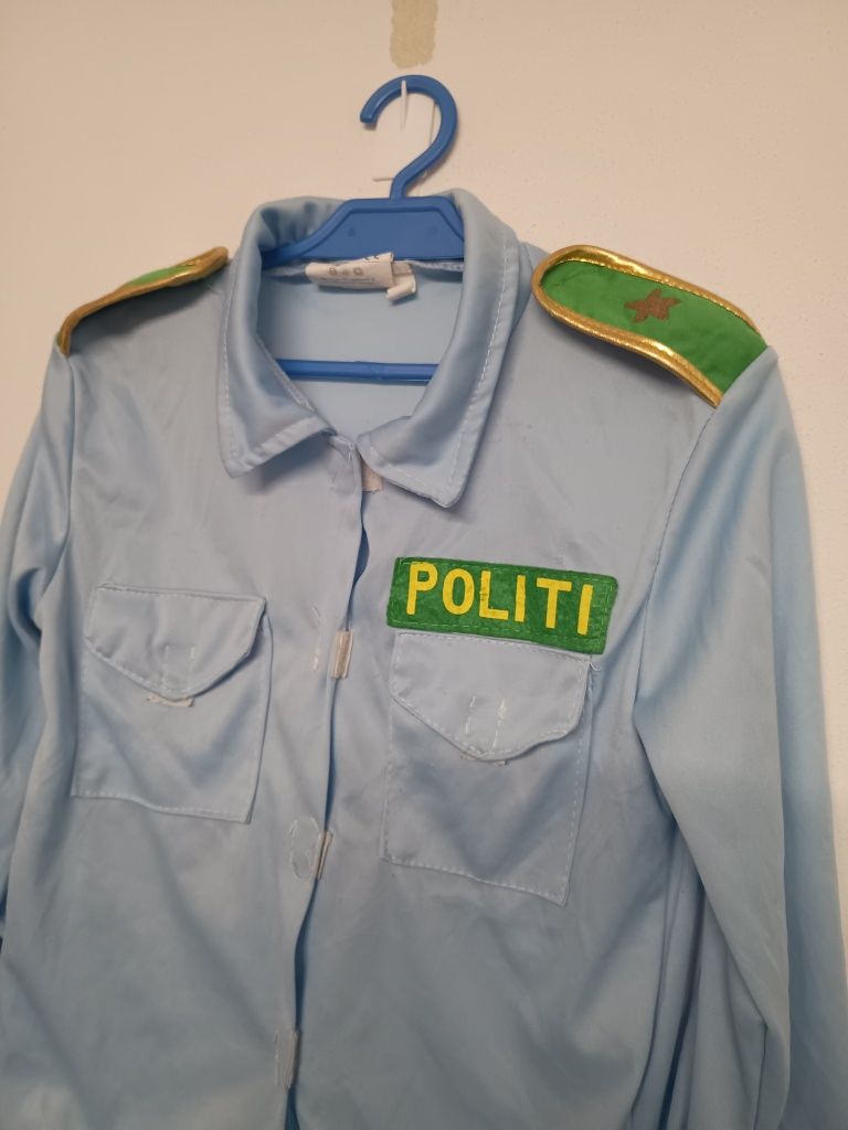 Strój przebranie policjant rozmiar 98 / 110