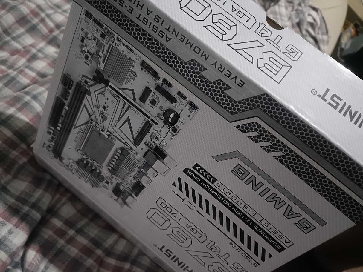 Комлект для складання ПК b760, i5 12400f,16gb 3200mhz, Кулер\PCI-E 5.0
