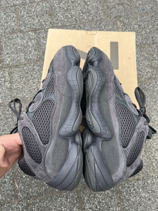 Adidas Yeezy 500 Utility Black  niskie czarne buty 40 2/3