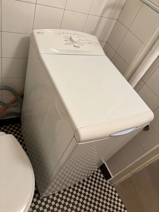 Pralka whirlpool wąska ładowana od góry