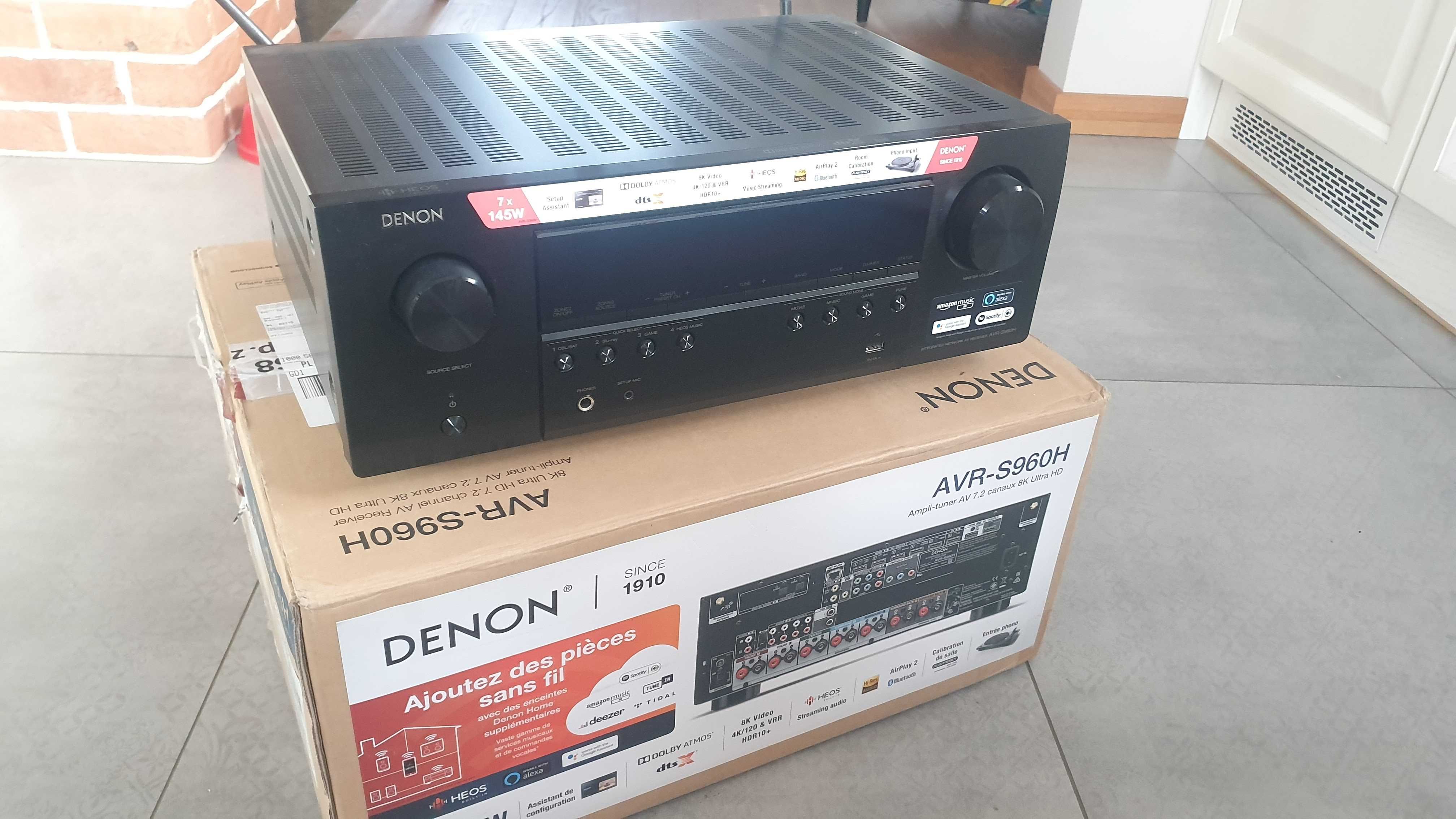 Amplituner Denon AVR-S960H