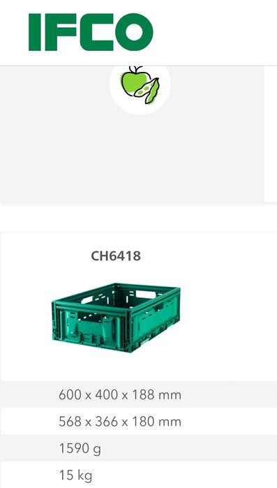 Caixas plásticas desmontáveis