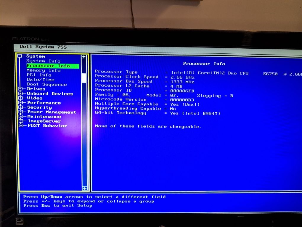 Komputer Dell intel optiplex 755