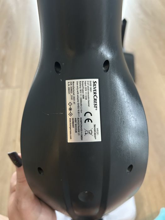 Odkurzacz pionowy SilverCrest Shss 18B1