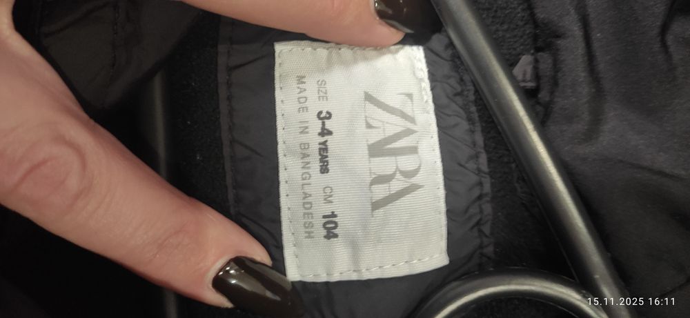 Куртка zara 3-4 (104)