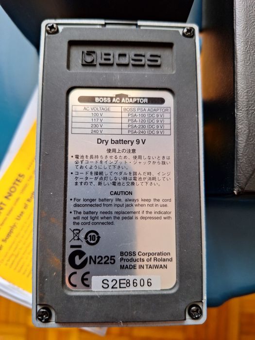 Pedal Boss compressor CS3 guitarra/ baixo