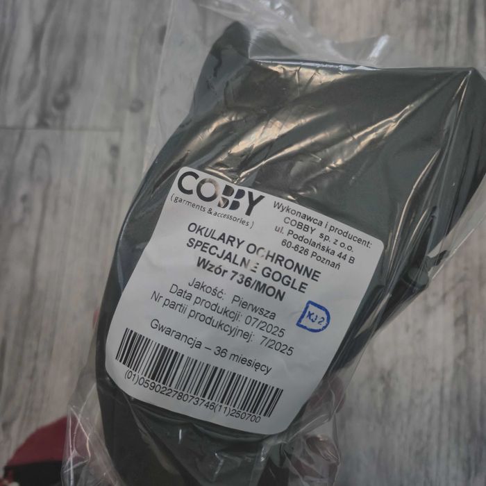 Okulary ochronne specjalne 736/MON