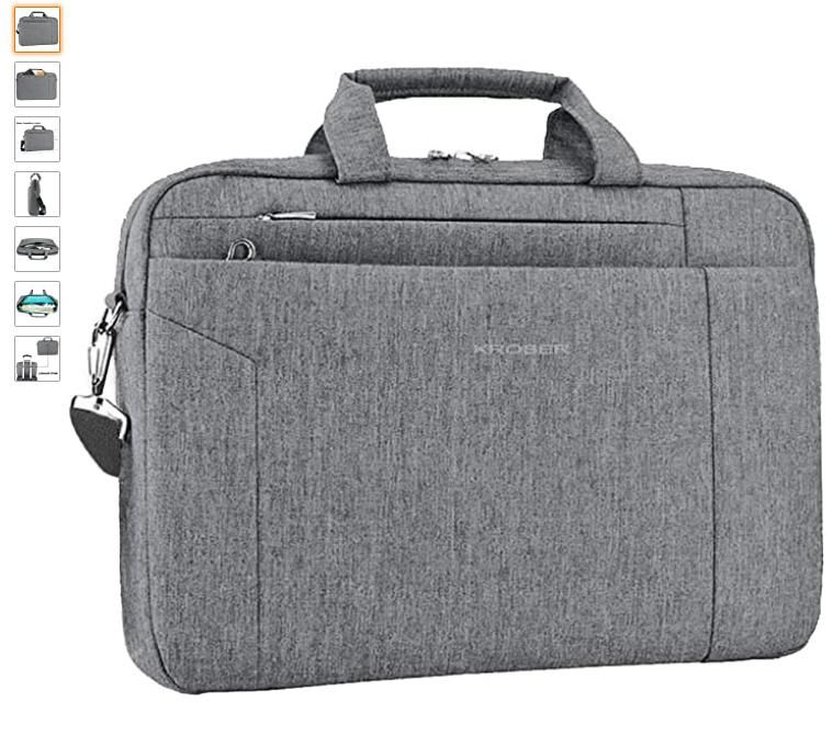 KROSER Laptop Bag 15.6 Inch Teczka Torba na ramię Wodoodporny laptop