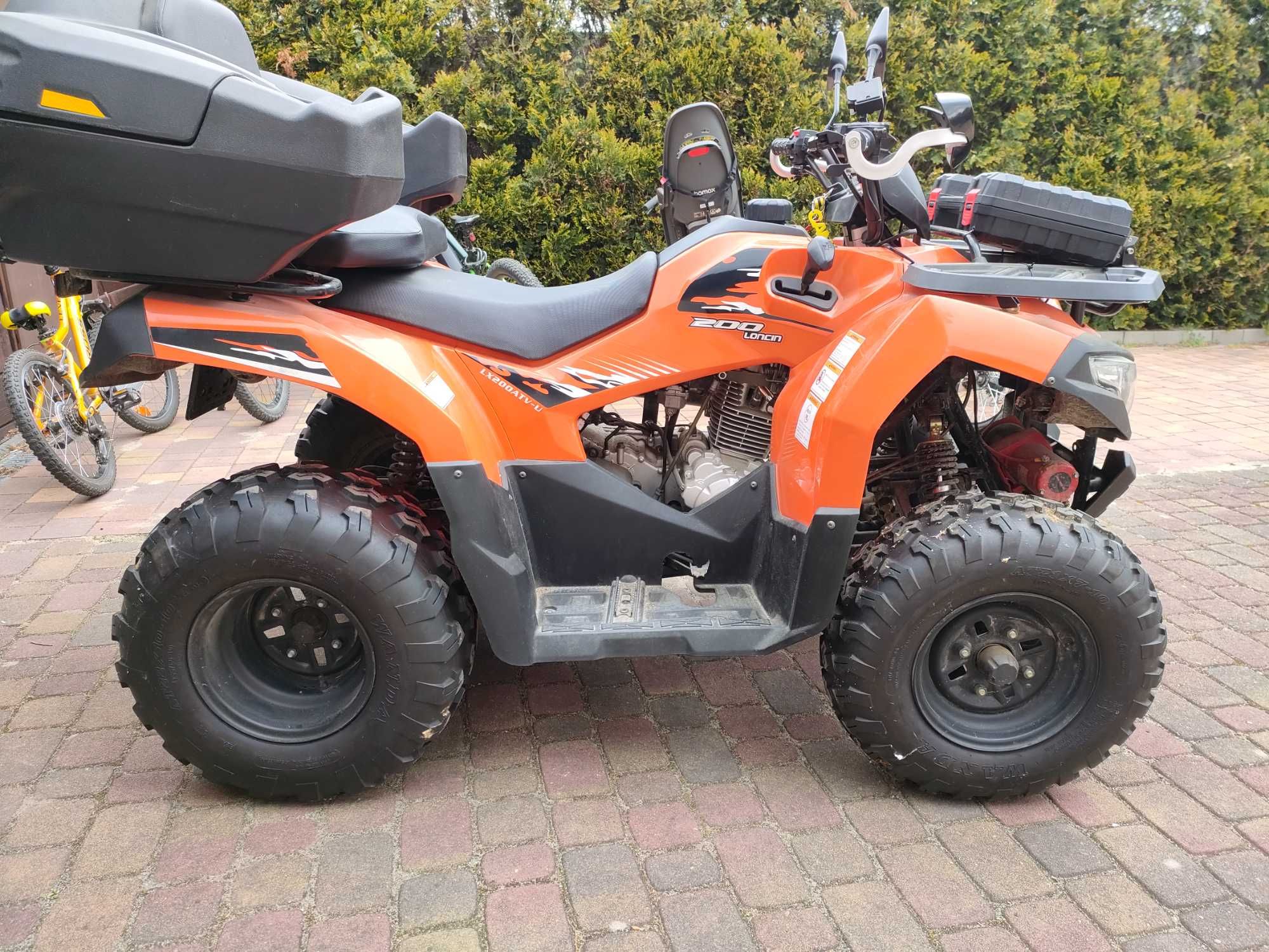 quad loncin 200 homologacja