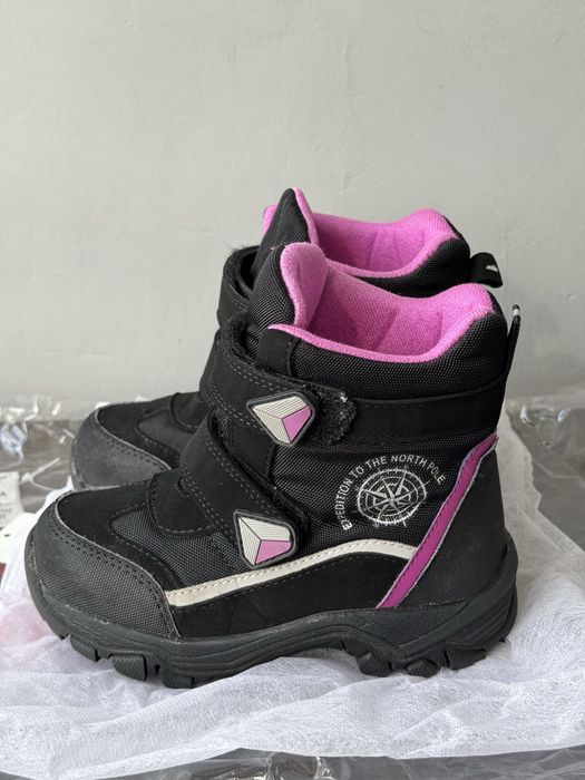 Ботинки зимние на девочку 27р.