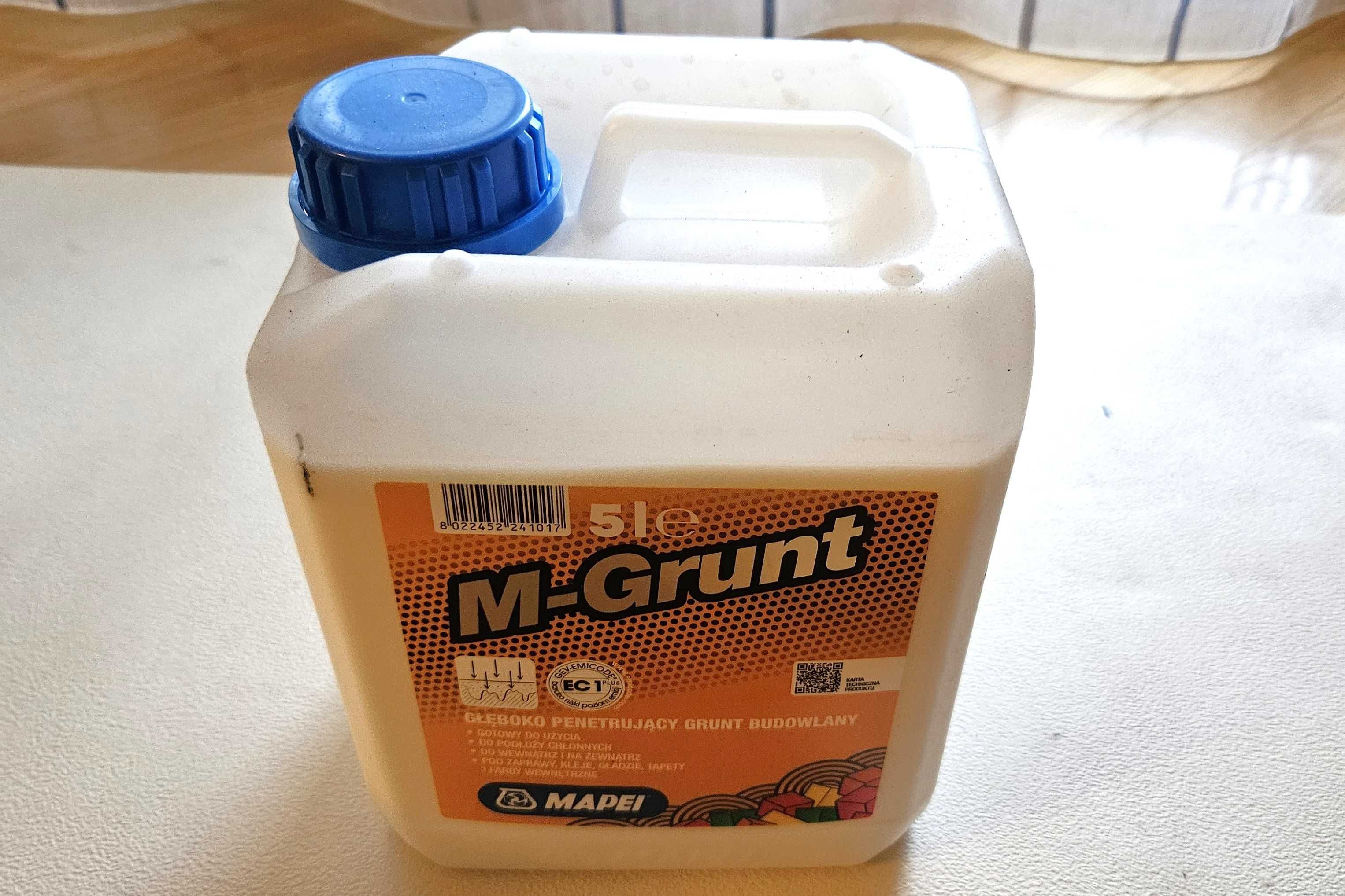 Gładź pod wałek Kreisel 20 kg + Mapei M grunt 5 l