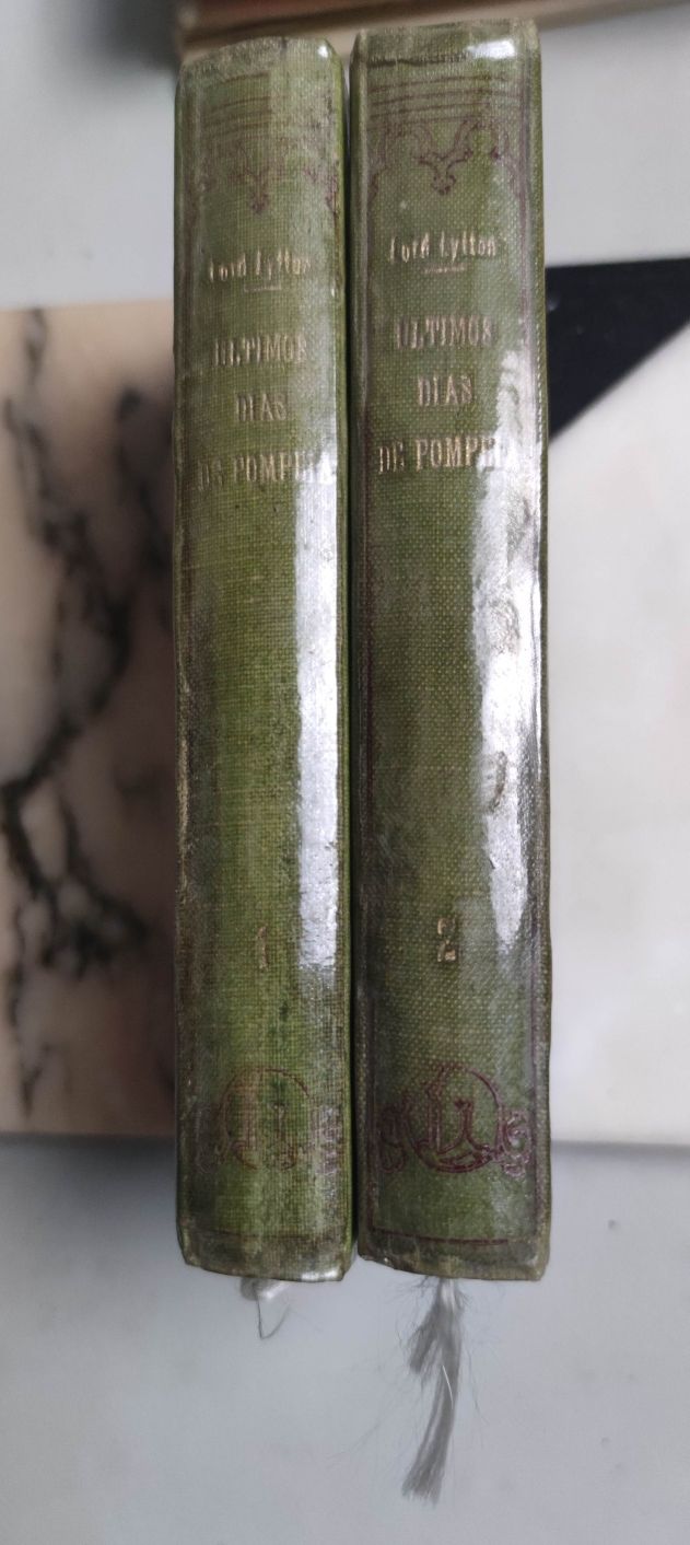 Livro CE 3 - Lord Lytton - Últimos Dias de Pompeia - 2 Volumes