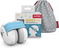 Słuchawki ochronne dla dzieci Alpine Muffy Baby 3 m + niebieskie