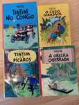 Tintim 4 BDs aventuras