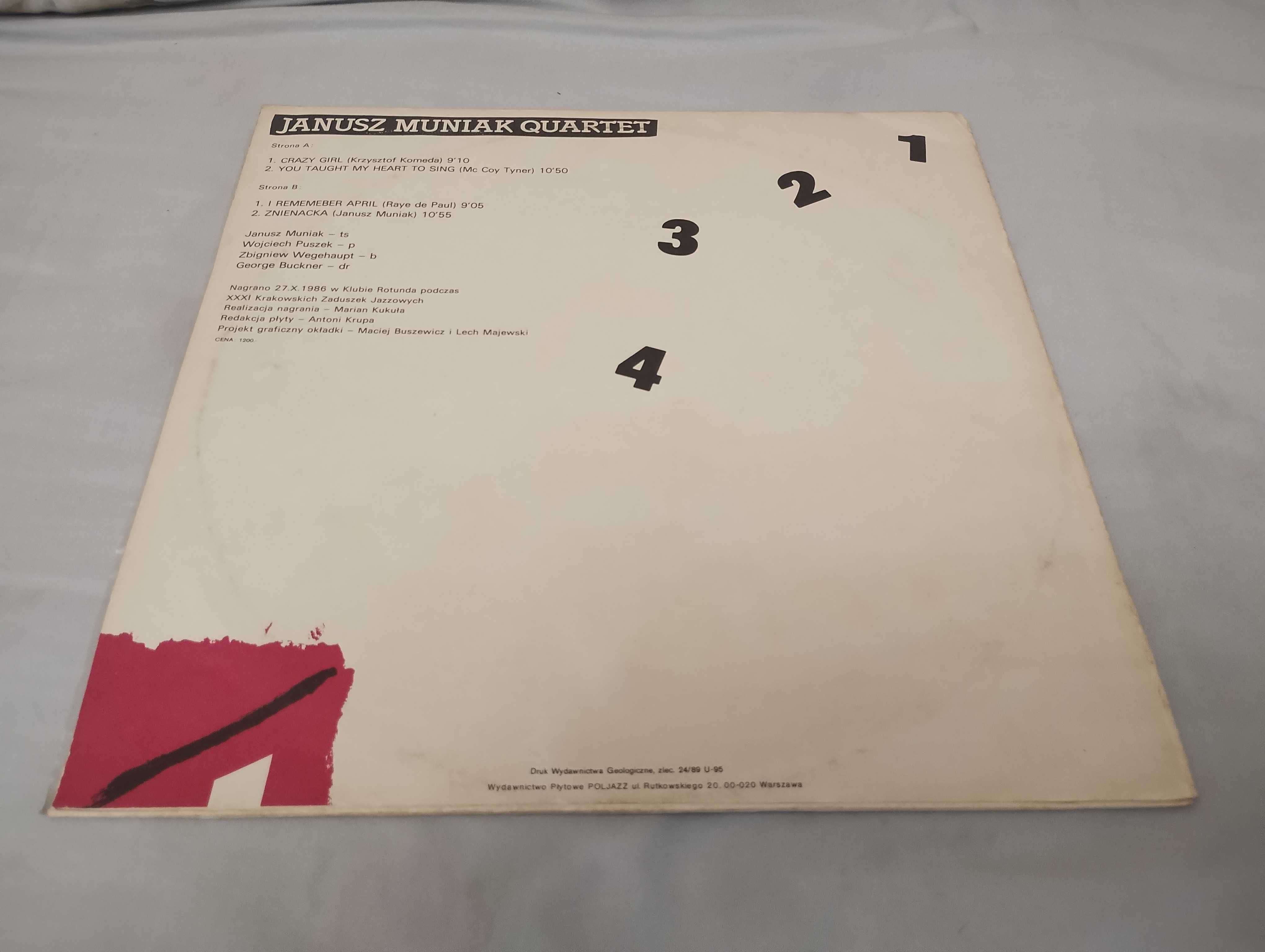 Janusz Muniak Quartet LP