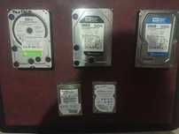 Жёсткие диски HDD 3,5” 2,5” 250, 320, 500, 1000