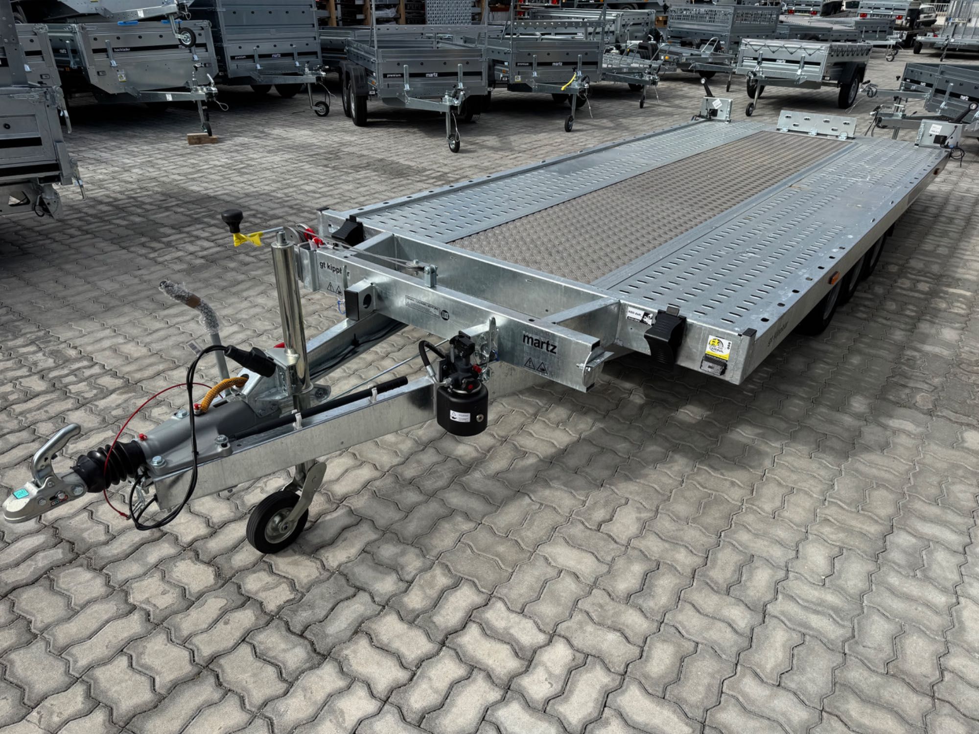 Atrelado MARTZ GT Kippbar 480/3 (3.5T) Basculante hidráulico.