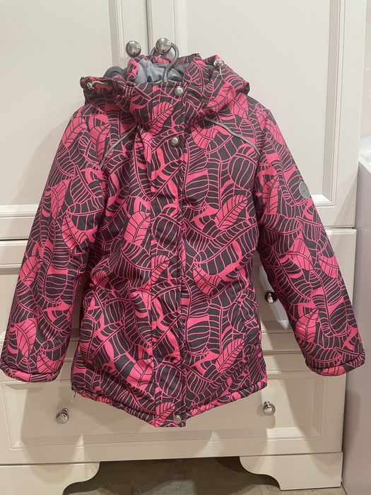 Зимова термо курточка на флісі lenne lassye 134р.