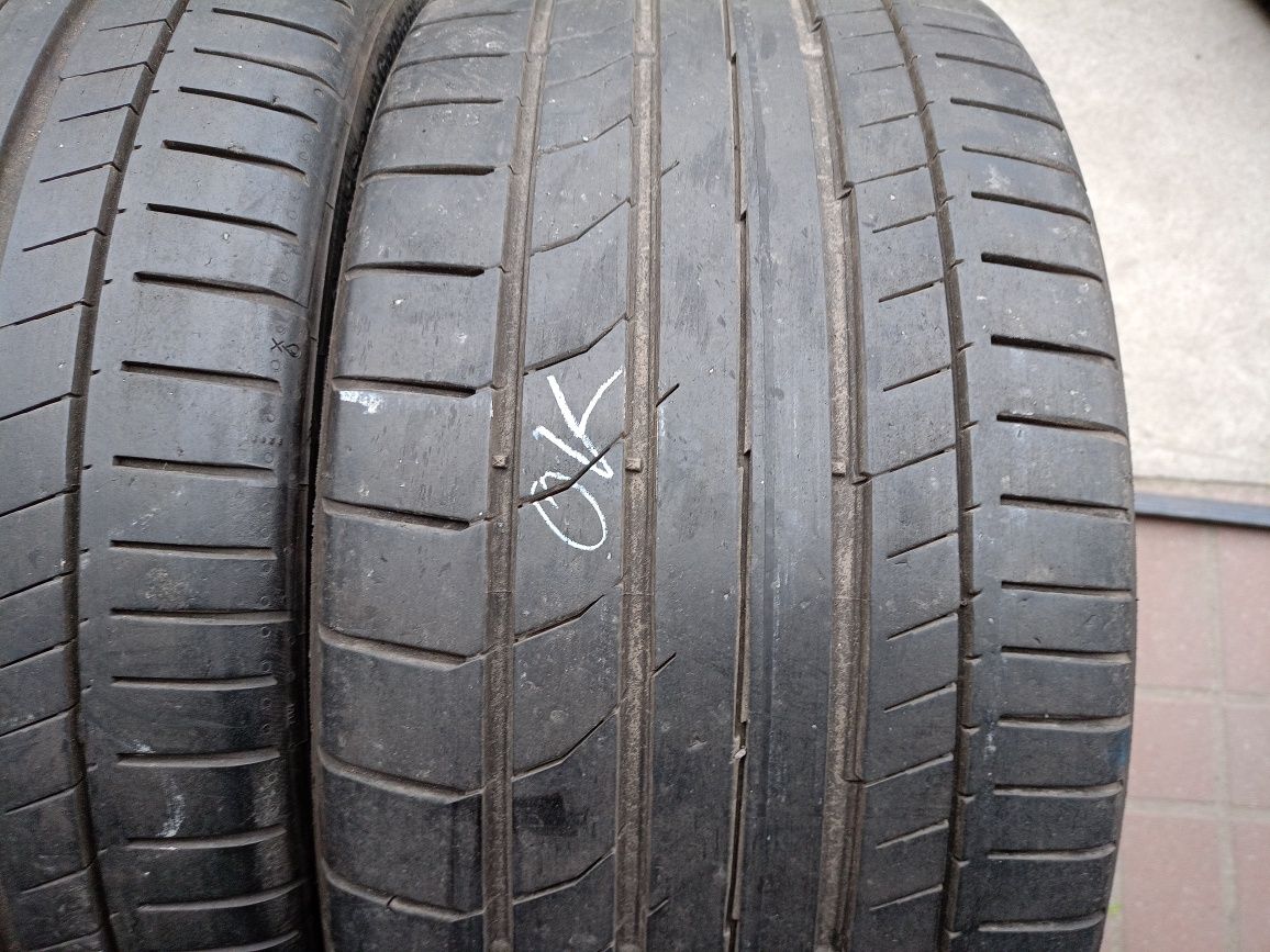 Opony letnie 255/35r18 Continental 6mm 410zl 2szt