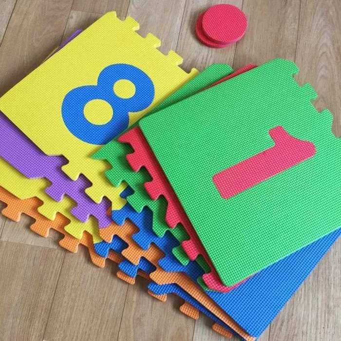 Mata Edukacyjna / Mata Piankowa DLA DZIECI 30 ELEMENTÓW 3W1 OCHRONNA