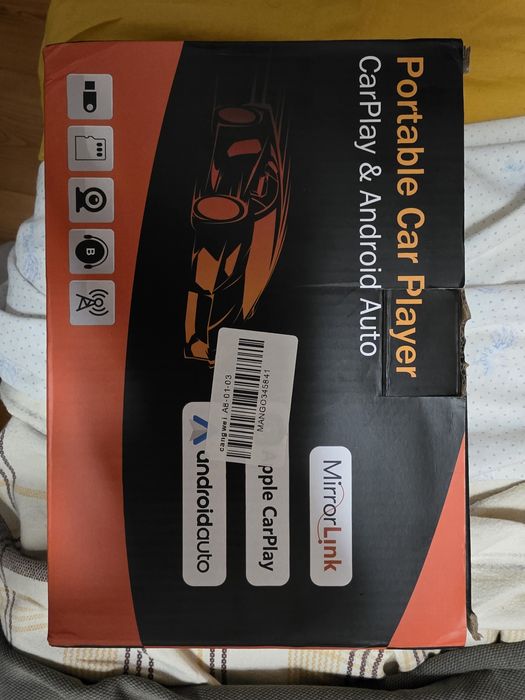 Carplay 7 polegas + Câmera Marcha atrás