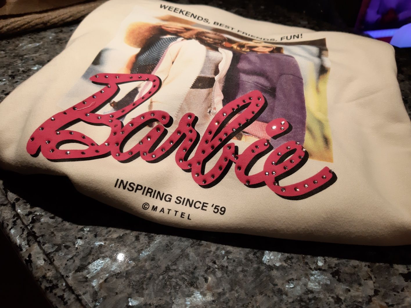 Bluza Barbie zara 164cm kolekcja młodzież dziecko sukienka tunika tkma