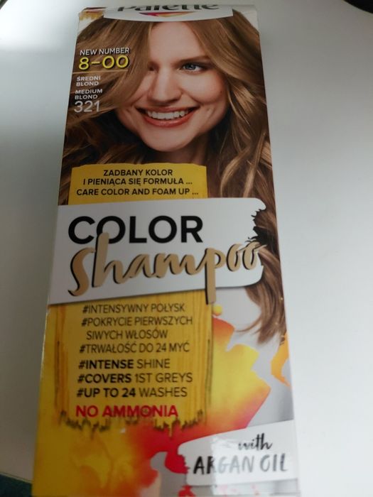 Palette szampon koloryzujący