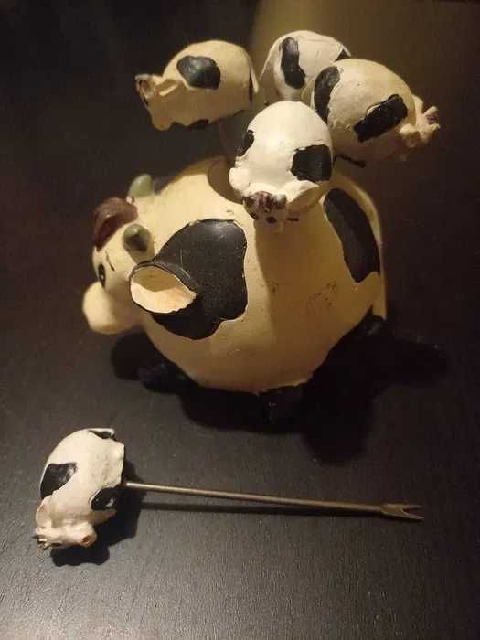 Suporte e Conjunto 6 Garfos - Modelo Vacas