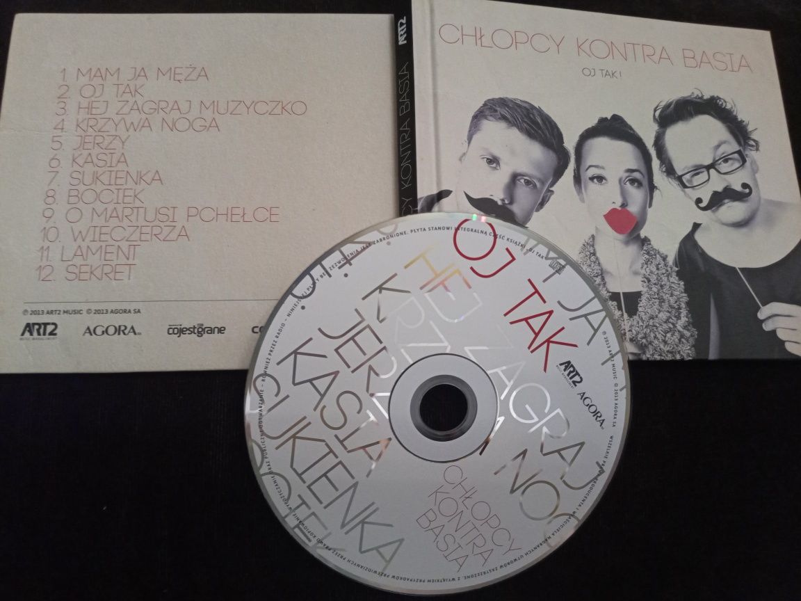 Chłopcy kontra Basia CD Oj Tak! Folk minimalistyczny ;-)