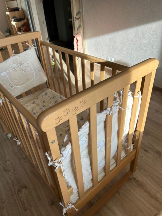 Дитяче ліжко + матрац