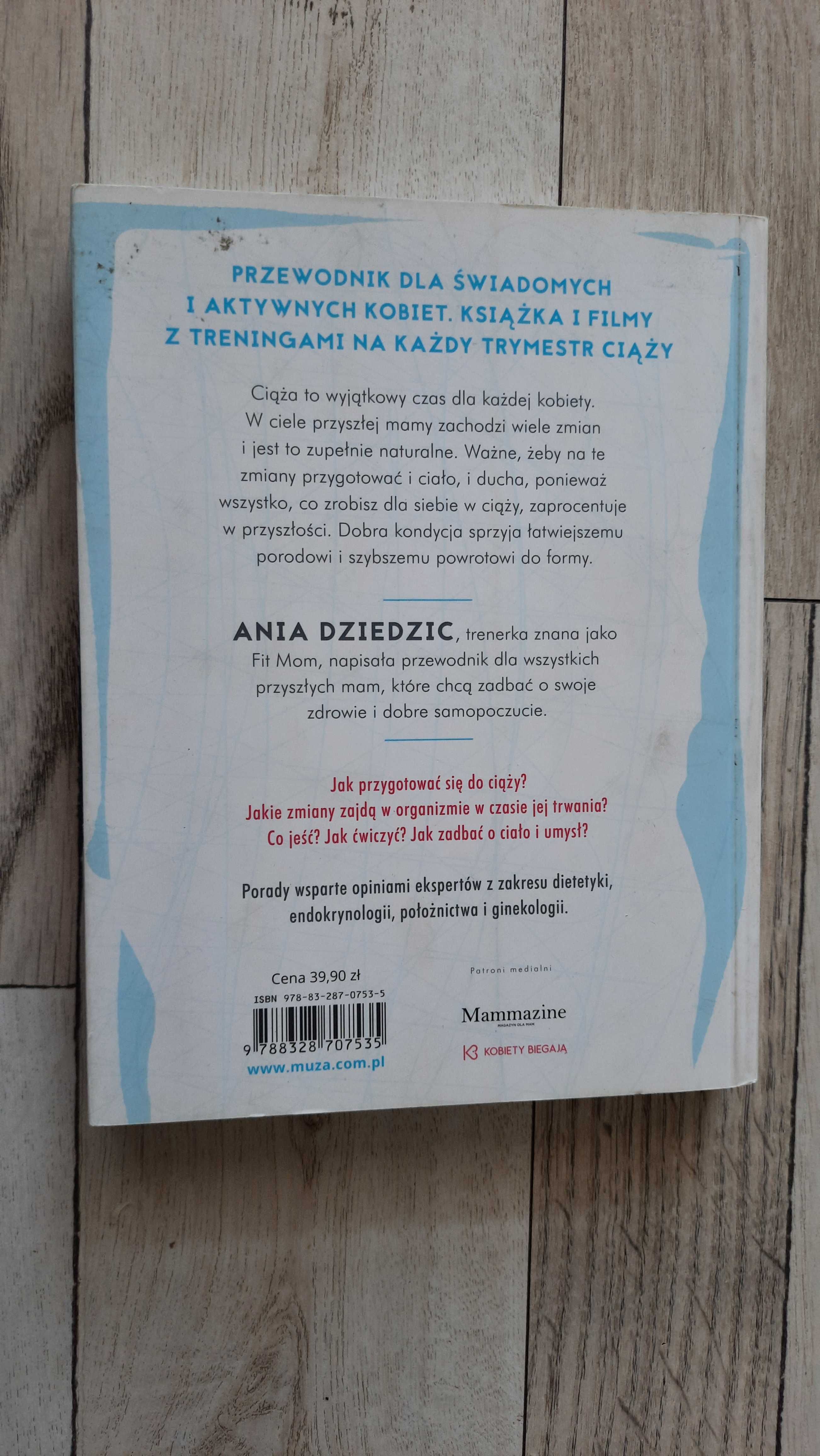 Książka- Fit Mom Ciąża Ania Dziedzic