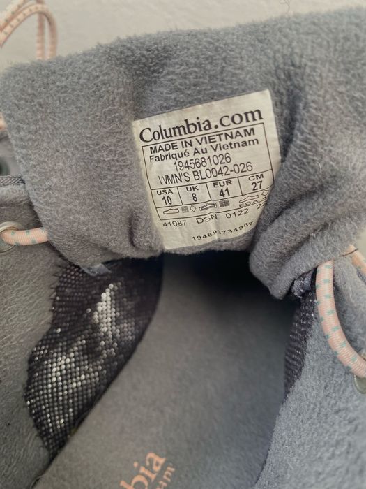 женские зимние ботинки кроссовки Columbia Palermo Street Tall