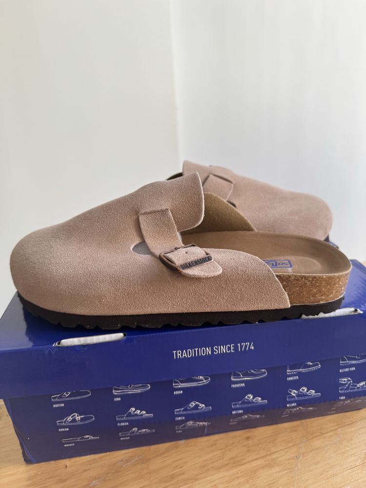 Sandálias Birkenstock bege 40
