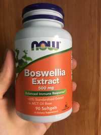 Boswellia serrata 500 mg ~85 żelowych kapsułek, marka NOW