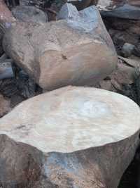 Blaty stół plaster drewna srednica do 140 cm