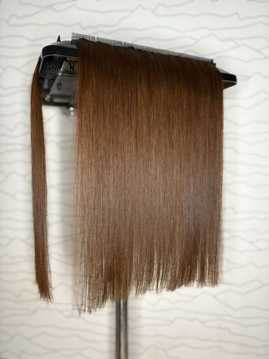 Naturalne włosy dziewicze 50cm / 83 g – brązowe