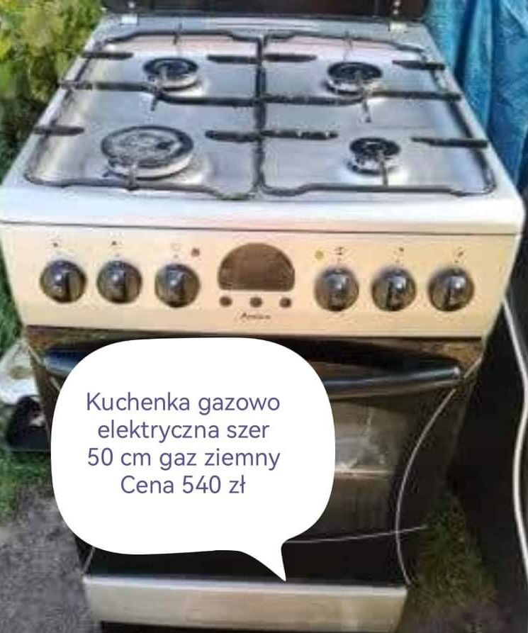 Kuchenka gazowo elektryczna na butle