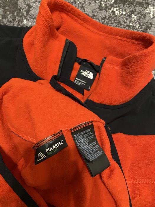 Флиска шерпа The North Face М розмір Чорно Помаранчева