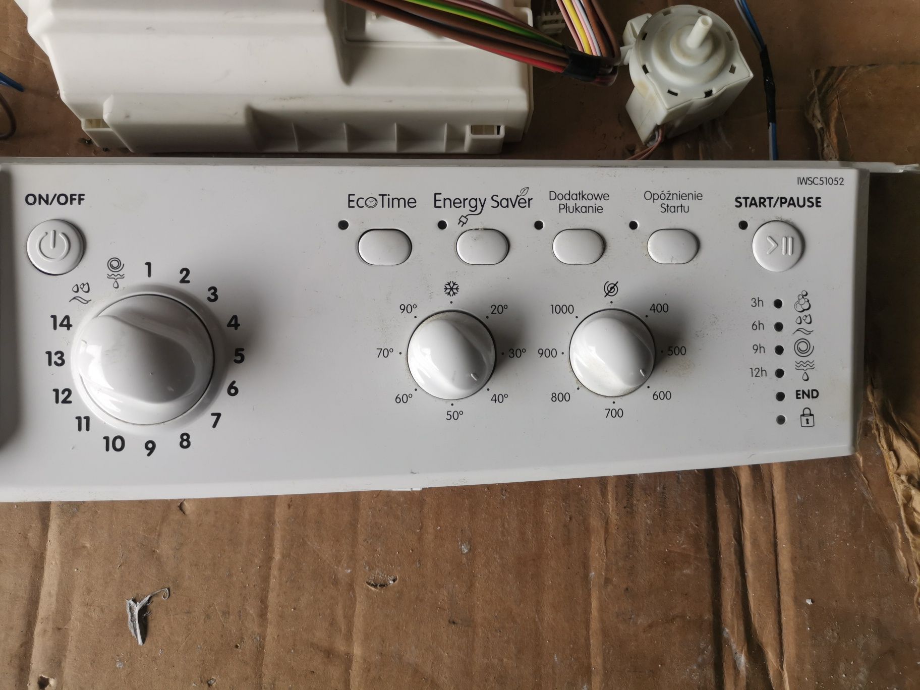 Moduł sterowania programator pralki Indesit części