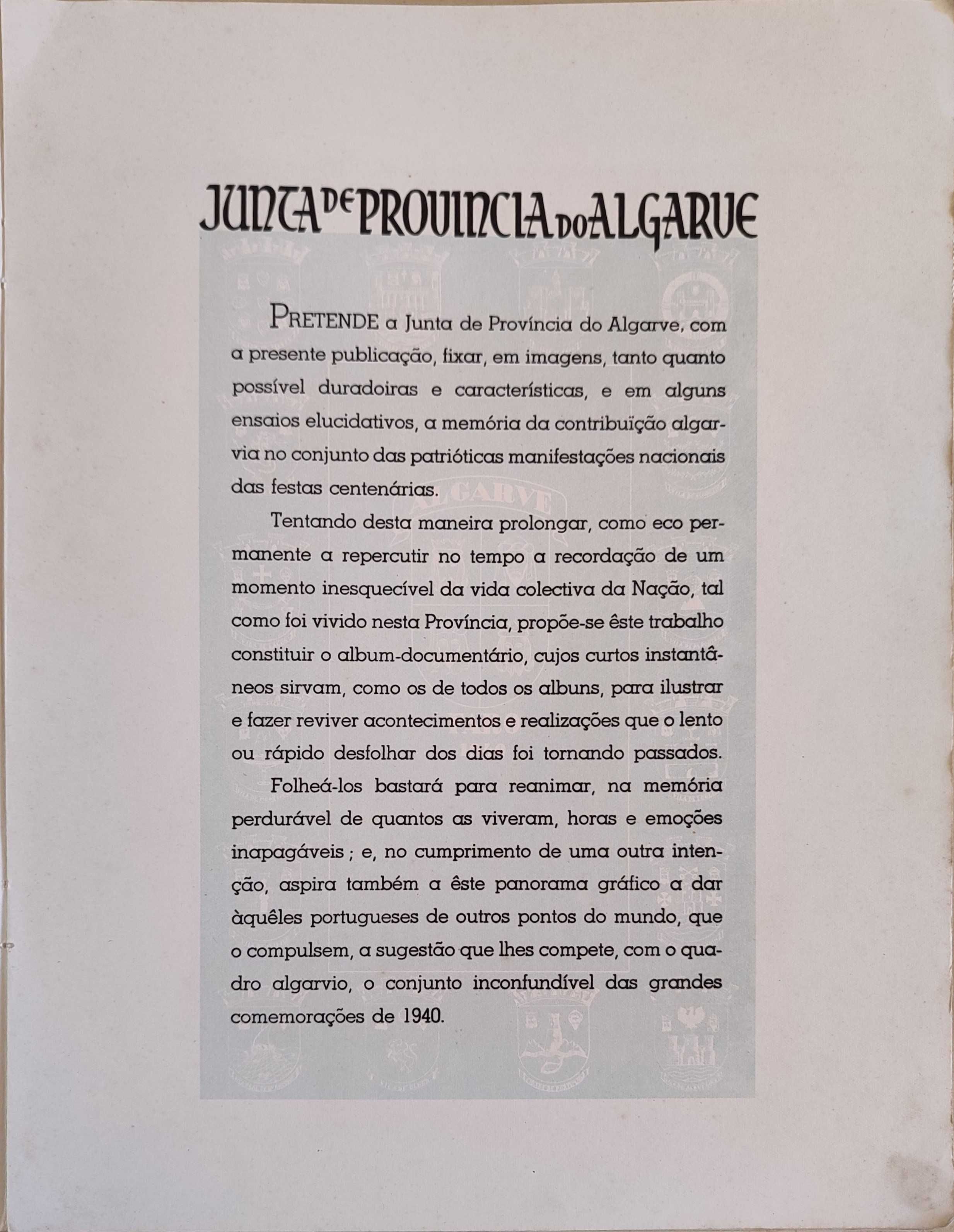 Boletim da Junta de Província do Algarve 1940