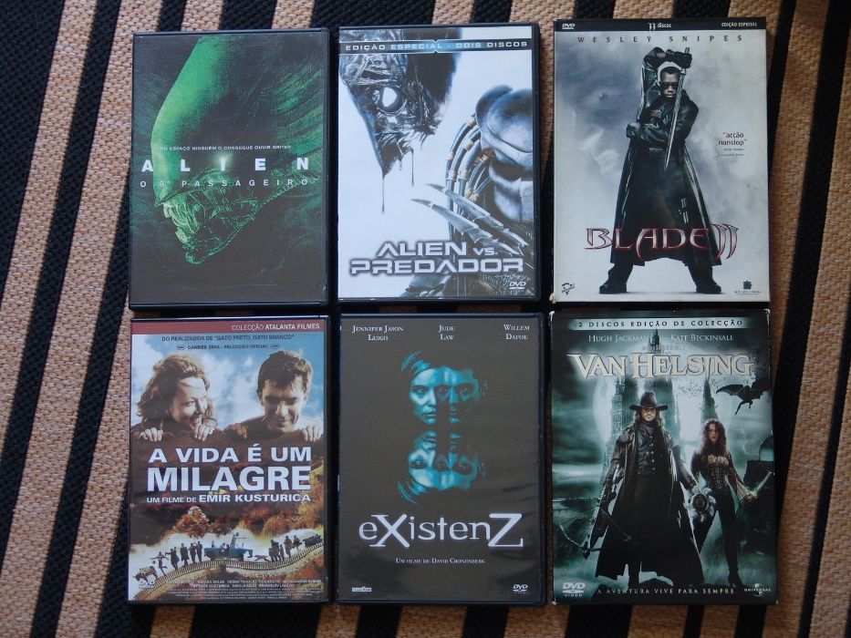 [DVDs/Filmes/9 Títulos]