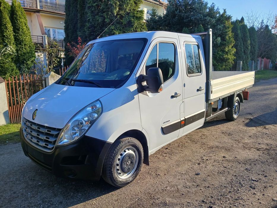 Renault Master  2.3 DCI 150KM Dubel Kabina 7osób Skrzynia Brygadówka Super Stan!!!